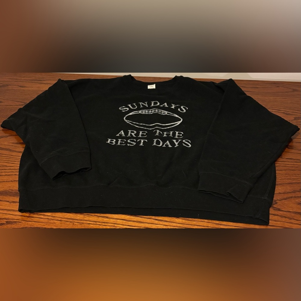 Victoria's Secret Black Crewneck